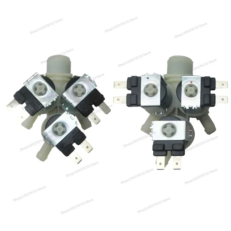 For Roller Washing Machine Water Inlet Electromagnetic 1 Inlet 3 Outlet Head WD-C12426D A12411D H14477DS