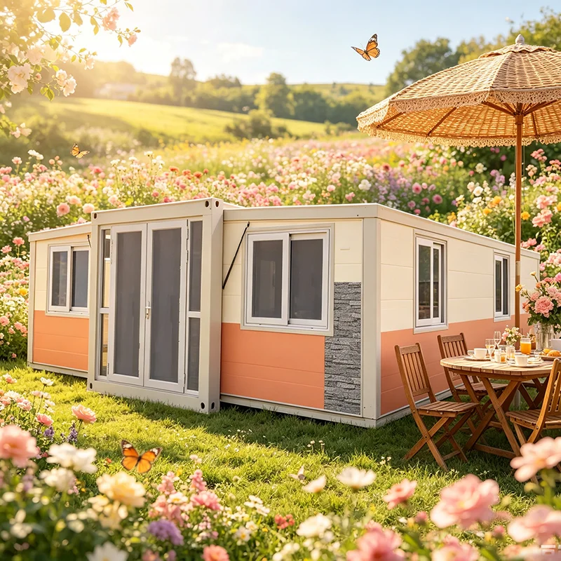 Modular Container House Stackable Multi-Story Temporary Building