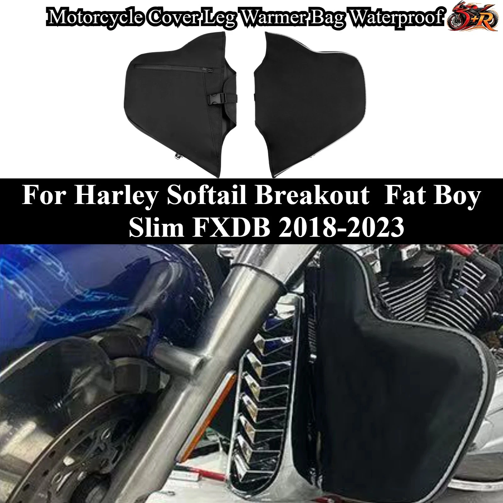 for-harley-softail-breakout-fat-boy-slim-fxdb-2018-23-motorcycle-soft-lowers-chaps-engine-guard-cover-leg-warmer-bag-waterproof