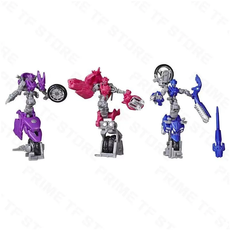 Original Hasbro Transformers Toy SS Studio Series SS52 SS-52 CHROMIA ARCEE ELITA-1 Deluxe D-Class Action Toy Figure Collection view 3