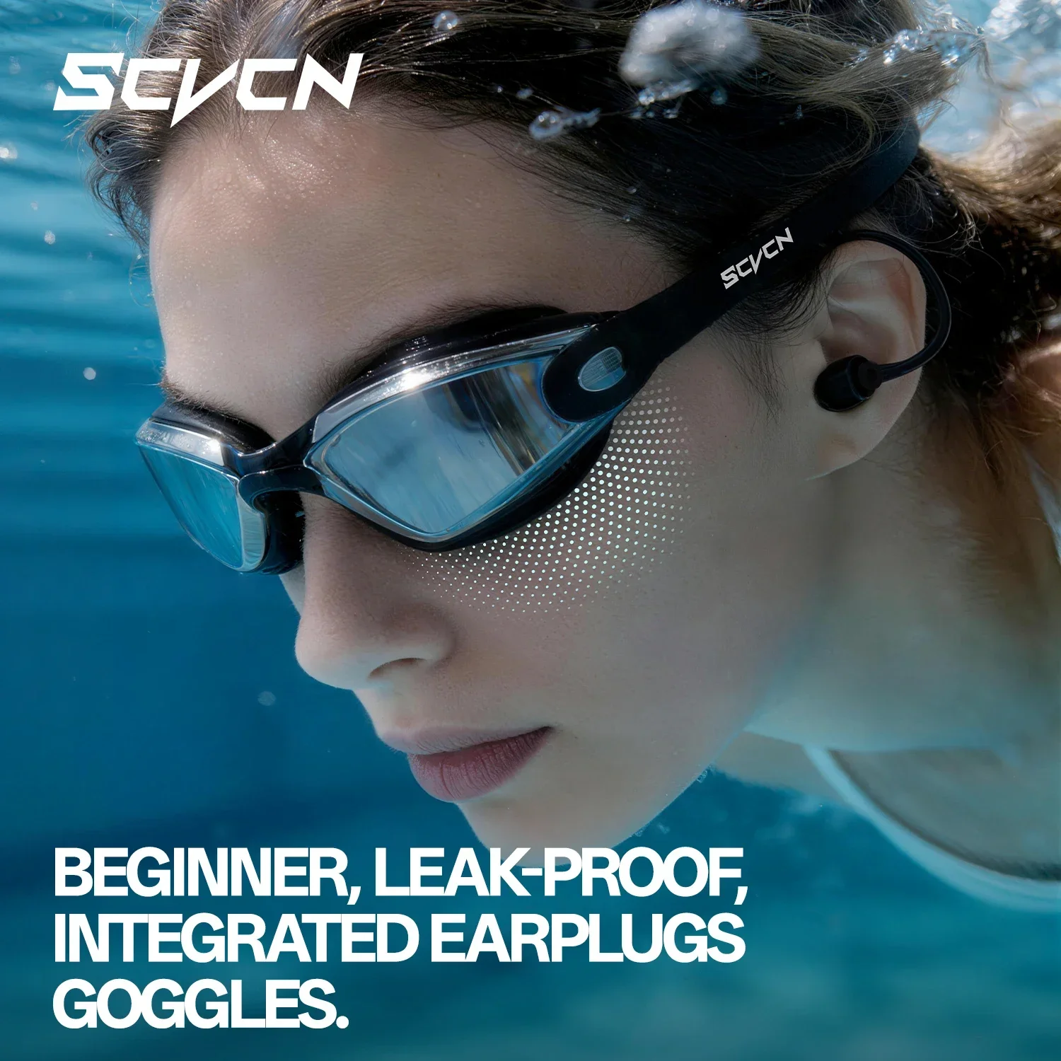 SCVCN Accessories Diving Glasses Surfing Sea Anti-fog Beginner Swimming Goggles Adult Pool Men Women Youth Swimming Summer Float