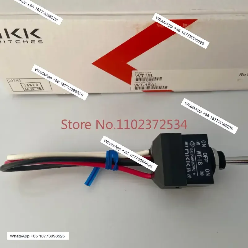 

Переключатель-тумблер WT-11AL 12AL 13AL Japan NKK Rikai WT-18AL 15AL 19AL