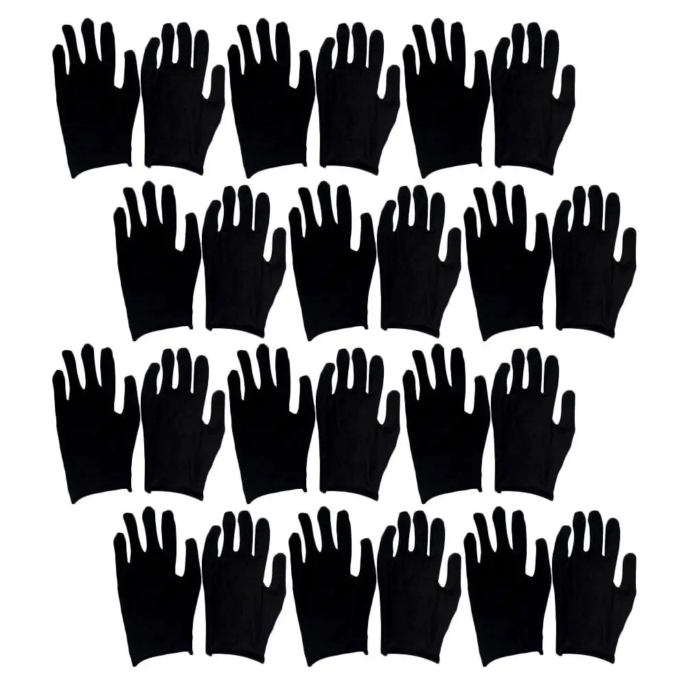 

12Pairs Thick Cotton Working Gloves Waterproof Anti-Skid Breathable Wear-Resistant Safety Gloves for Gardening
