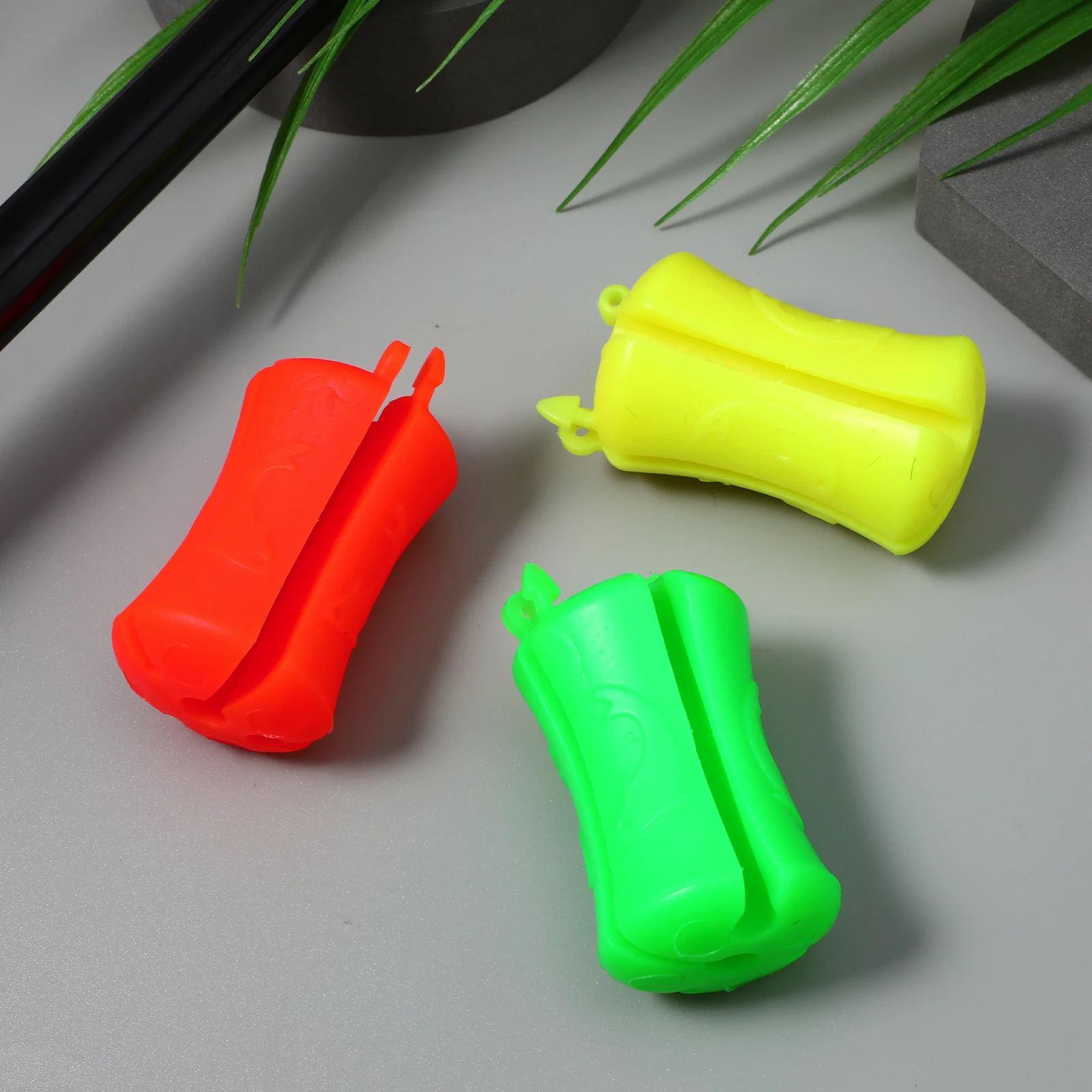 

10 Pcs Bound Pole Ball Fishing Tie Holder Accessories for Tieing Rod Downs Fixed Tool Clips Fastener