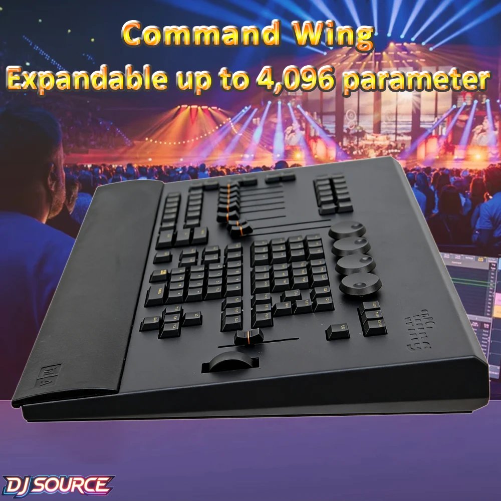 

Professional Stage Lighting DMX Console Command Wing Moving Head Light Controller For Wedding Party Concert DJ Disco Show