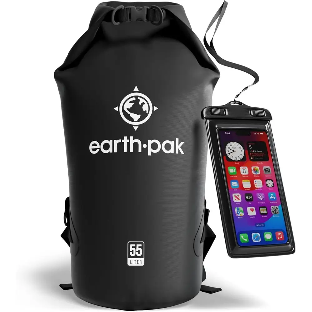 

Roll-Top Dry Bag for Backpacking - Waterproof Sack to Protect Gear