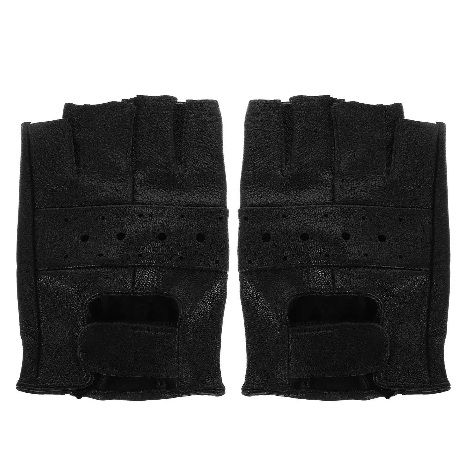 

1Pair Half Finger Gloves for Men Outdoor Sports Cycling Motorcycle Riding Breathable Anti Slip Wear Resistant Fitness Camping