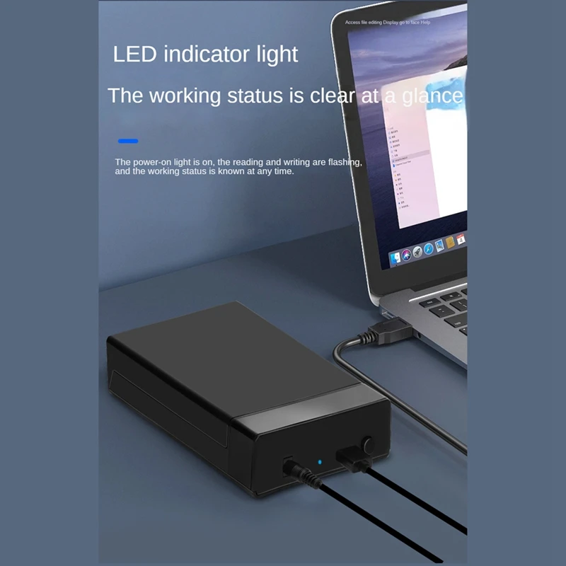 External HDD Case 2.5/3.5 Inch SSD External Hard Drive Box Enclosure SATA To USB 3.0 Hard Disk Case Adapter