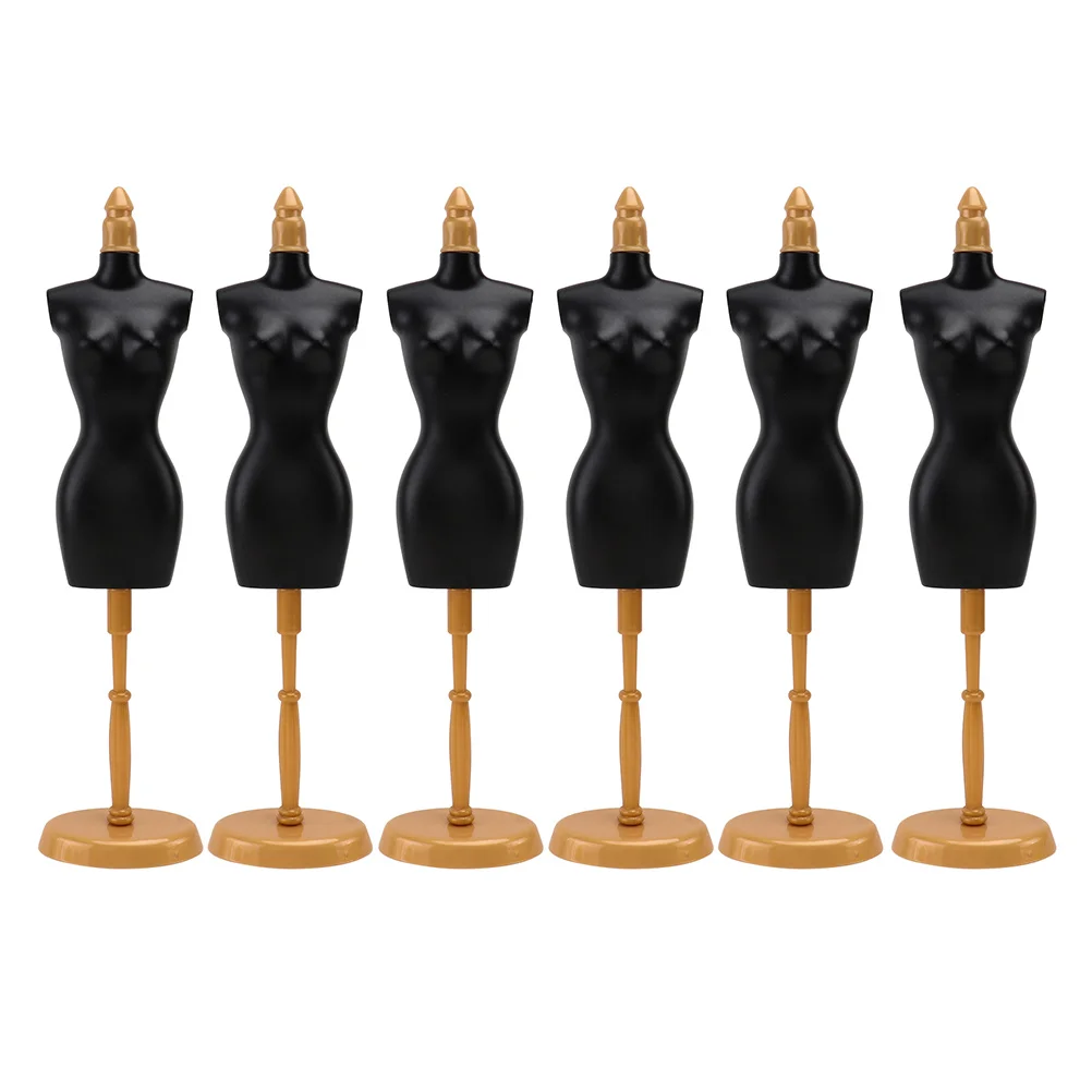 Mannequin Dress Form Mini Stand Display Clothes Dollhouse Torso Miniature Forms Sewing Model Decor Landscape Accessories