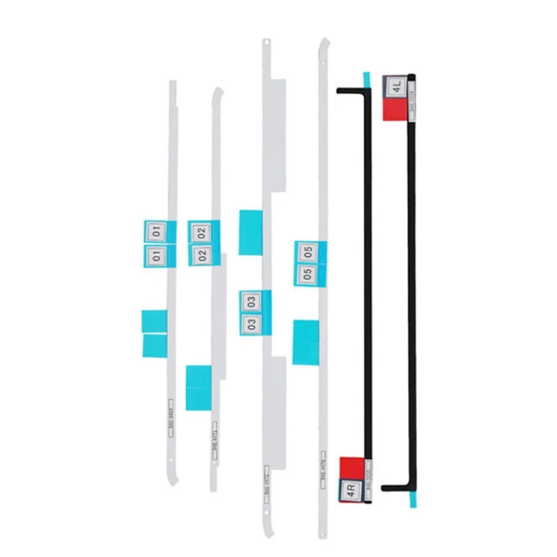 Tiras adhesivas para pantalla LCD, Kit de herramientas de manija de rueda de apertura de cinta para Imac A1418 A1719