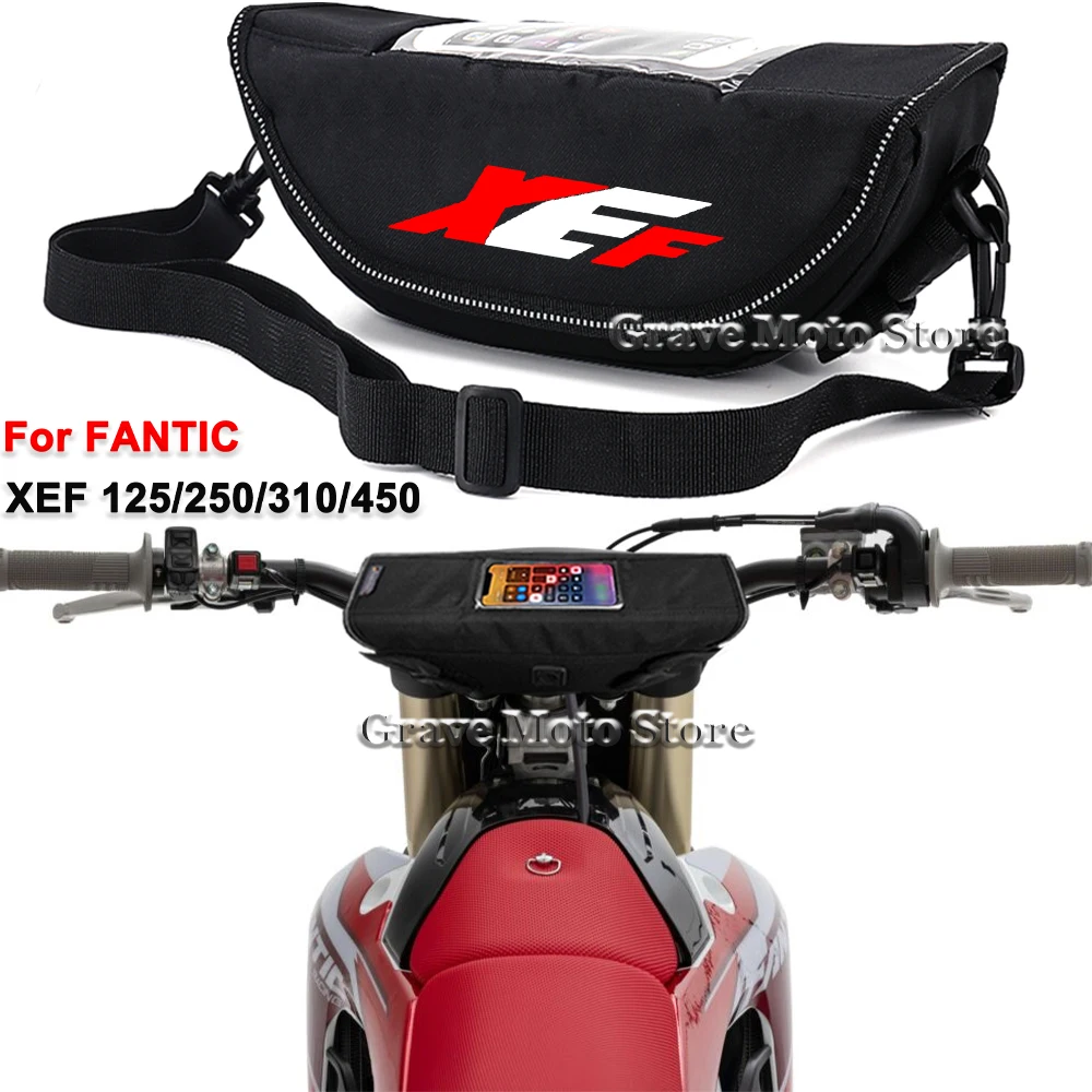 

Для Fantic XEF 125 250 310 450 xef аксессуары для мотоциклов, сумка для инструментов, водонепроницаемая и пылезащитная, удобная дорожная сумка на руль