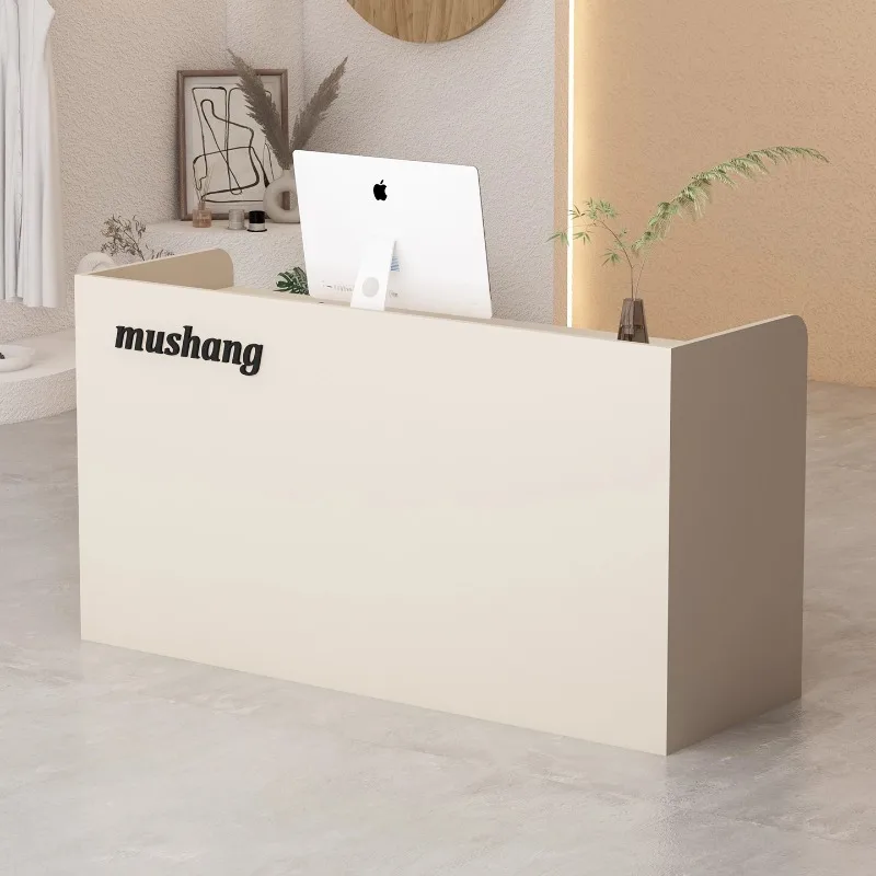 

Beauty Curved Reception Desks Bar Welcome Hotel Corner Display Reception Desks Restaurant Company Scrivania Trendy Furniture