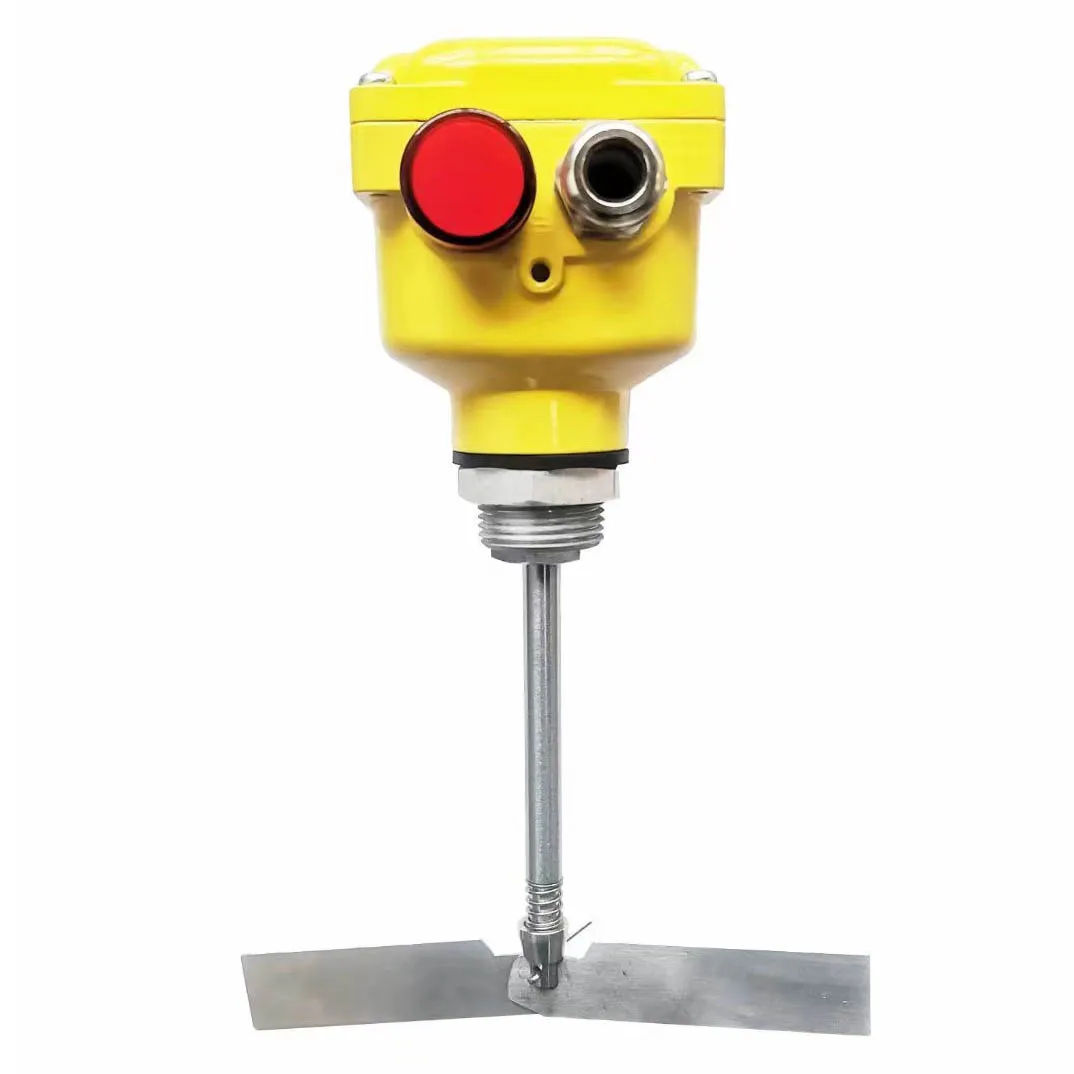 Factory Source Compact Size Small Dimension  Powder Solid Detect Sensor Rotating Blade Rotary Paddle Level Switch Rotary Vanes