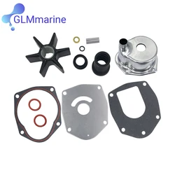 Water Pump Impeller Kit with Housing for Mercruiser Sterndrive Engines Alpha I Gen II Mercury Mariner 40-350 HP 46-817275A1
