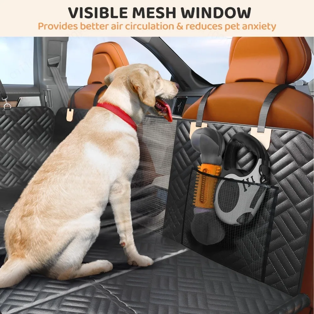Pet Car Seat Cover Rear Seat Dog Car Mat, Small Medium Large Dog Anti-dirty Car Isolation Pad Pet