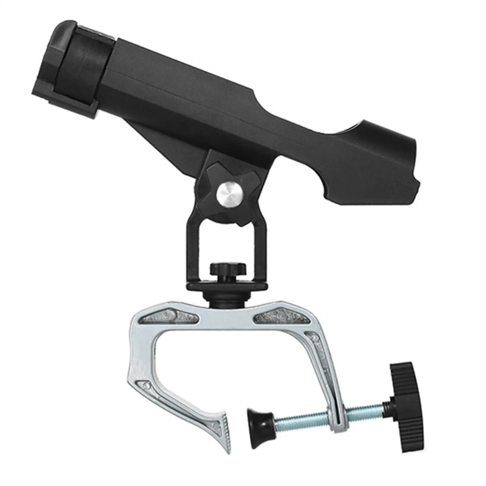 Pesca ajustável Rod Holder, Swivel Deck Mount, braçadeira grande abertura, Trolling titular para caiaque, iate, canoa doca, 360 graus