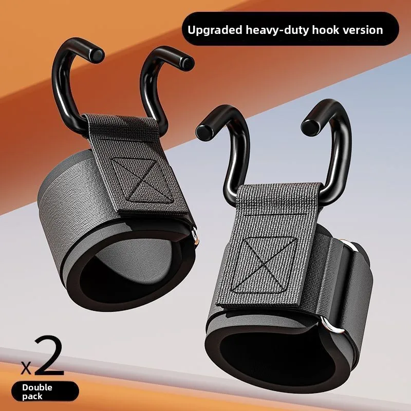 

Workout Assistance Hooks with Comfort Grip, Pull-Up & Deadlift Support Straps for Home Gym, Unisex
