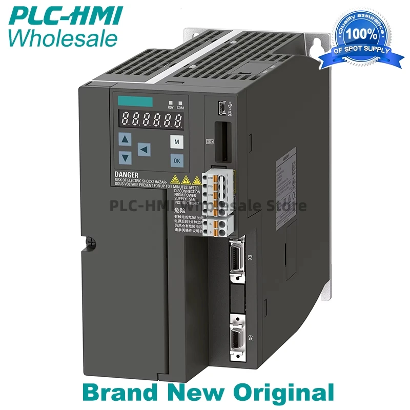 6SL3210-5FE12-0UF0 6SL32105FE120UF0 6SL3210-5FE12-0UA0 6SL32105FE120UA0 SINAMICS V90, with PROFINET Original Brand New