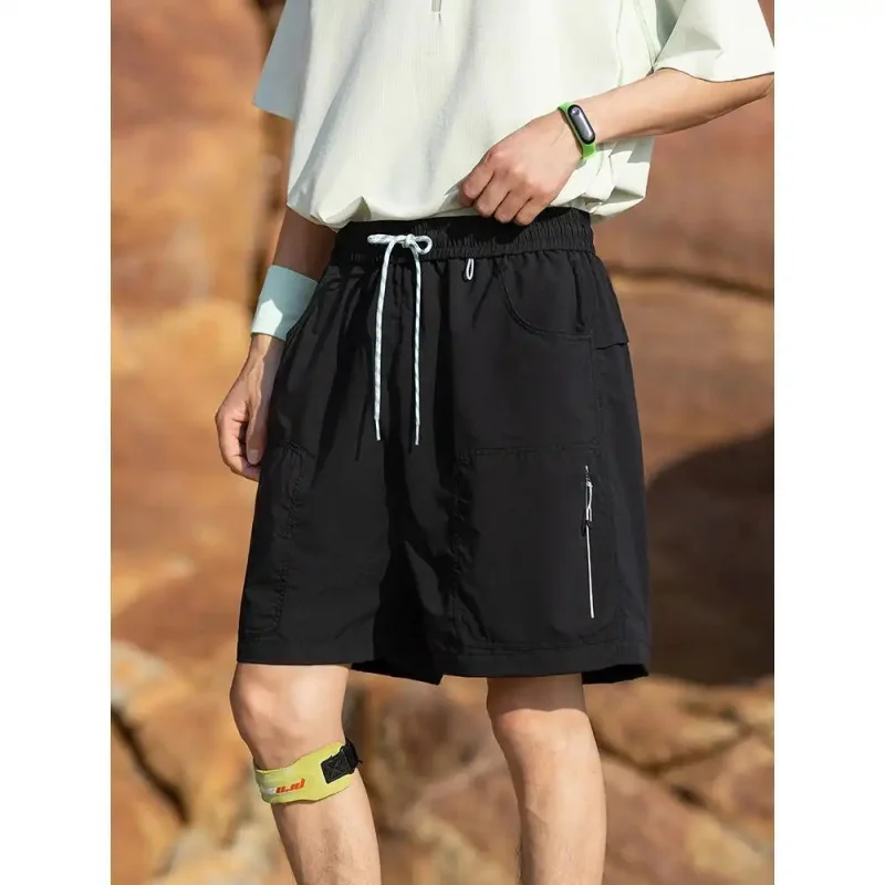 

Мужские летние шорты-карго 2026 для активного отдыха, дышащие, быстросохнущие, легкие, тонкие, спортивные бриджи до колена