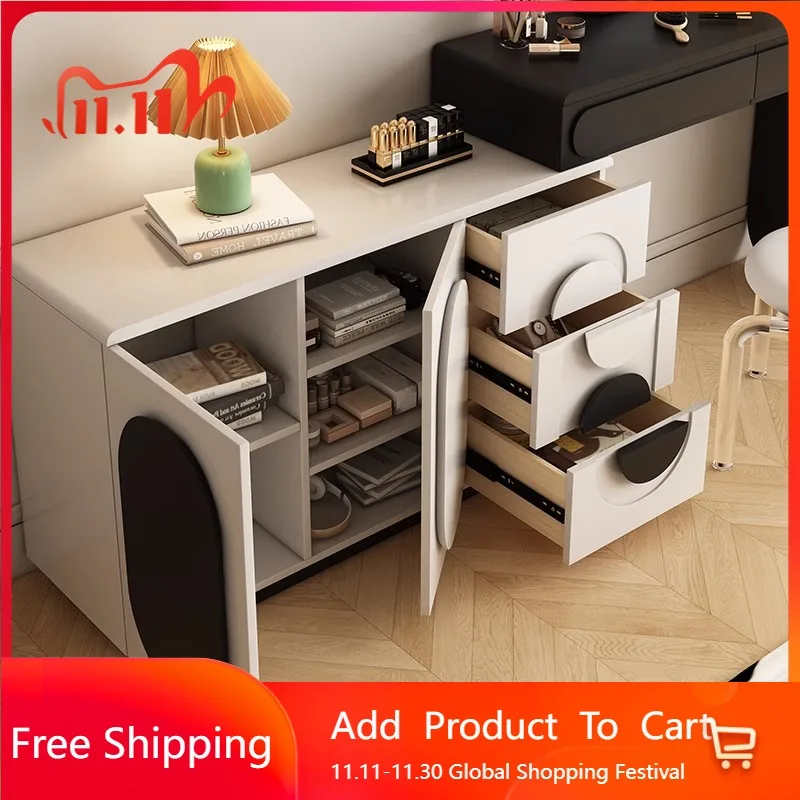 

Luxury Computer Vanity Table Makeup Bedroom Dining Nail Dressing Table Organizer European Cosmetics Vestidores Home Furniture