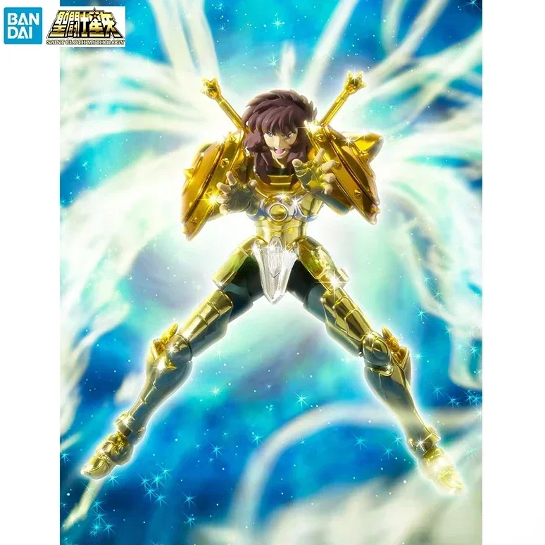 

100% Original in Stock BANDAI Saint Cloth Myth EX Golden Saint Libra Boy REVIVAL Ver. PVC Anime Action Collectible Figure Toy