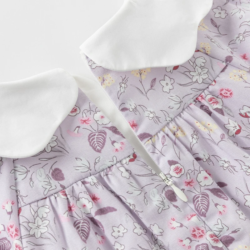 Dave Bella Long Sleeve Girls Princess Party Dress Children Festival Holiday Dresses 2025 Casual Casual Outdoor Dress DB3241981