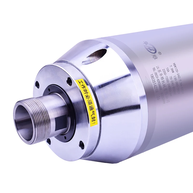 High Cost Performance Electric Spindle 7.5kw Water Cooling Motor