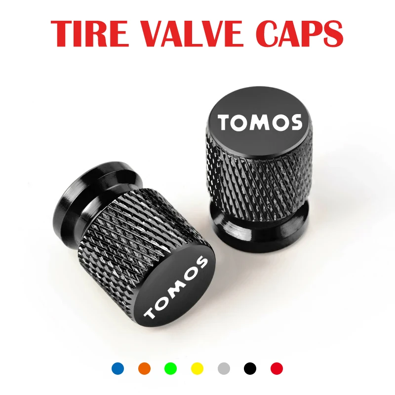 2 unidades de tapas de válvula de neumático para motocicleta, accesorios para Tomos Nitro Arrow Sprint LX Streetmate R A35 Racing TT