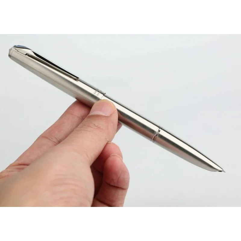 A+ MAJOHN Ti200 Titanium Alloy Fountain Pen Modular Steel/14K Gold Nib W/Gift Box