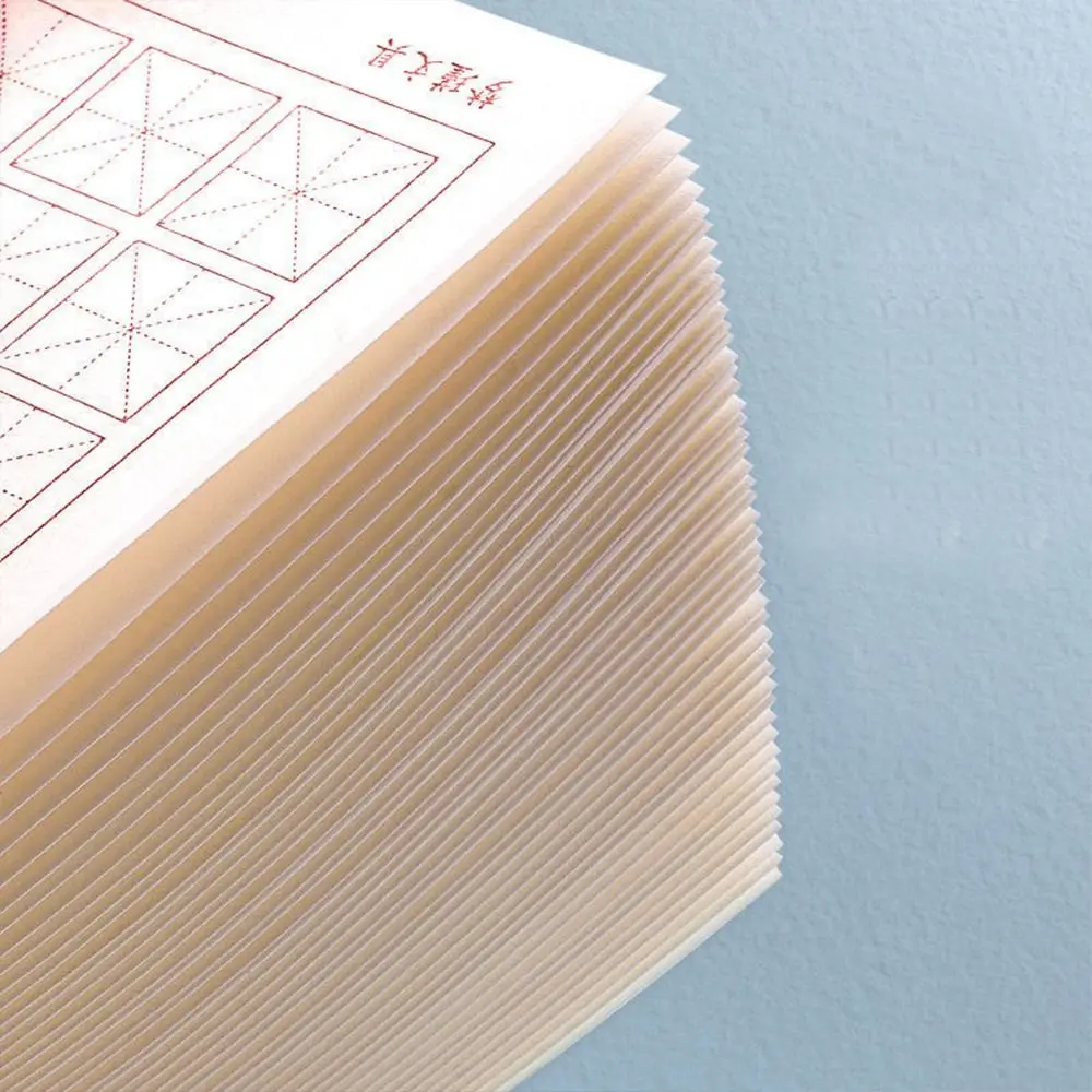 50 Sheets Preschool Daily Training Handwriting Chinese Copybook Calligraphy Paper Chinese Writing Paper Chinese Practicing