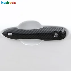 For Toyota Camry 70 2017-2024 2025/Corolla/Cross/Prius/Avalon 2019-2024 2025 Carbon Fiber Door Handle Cover Trim Car Accessories