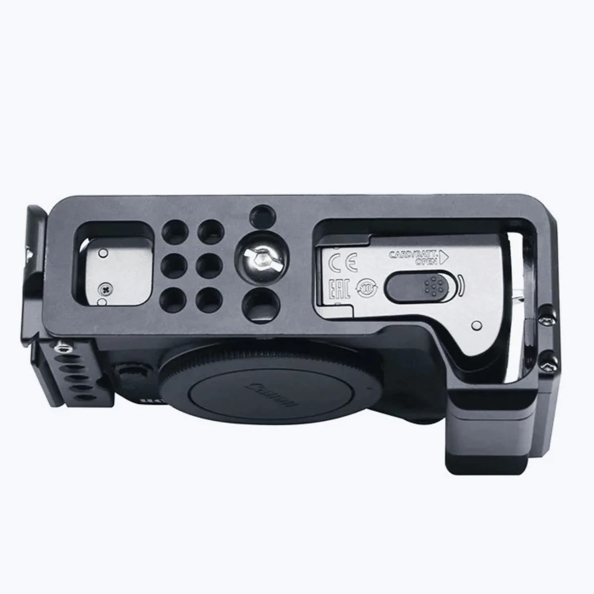 Full Cage for Canon EOS M6 ii Mark2 Camera Vlog Video Shoot Stabilizer Frame Rig 1/4 3/8 Arca-Swiss RRS for Monitor Holder Flash