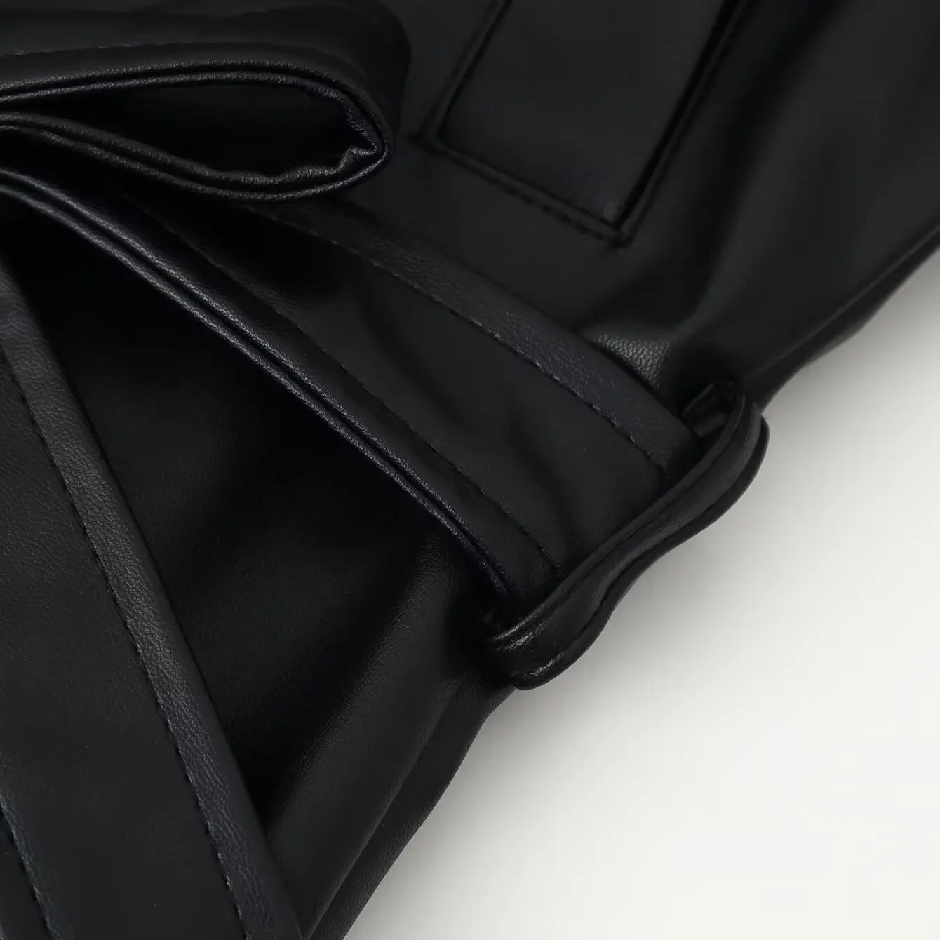 KASLEAD معطف نسائي جديد من الجلد ذو مظهر جلدي من KASLEAD معطف متعدد الاستخدامات للسيدات لموسم الخريف