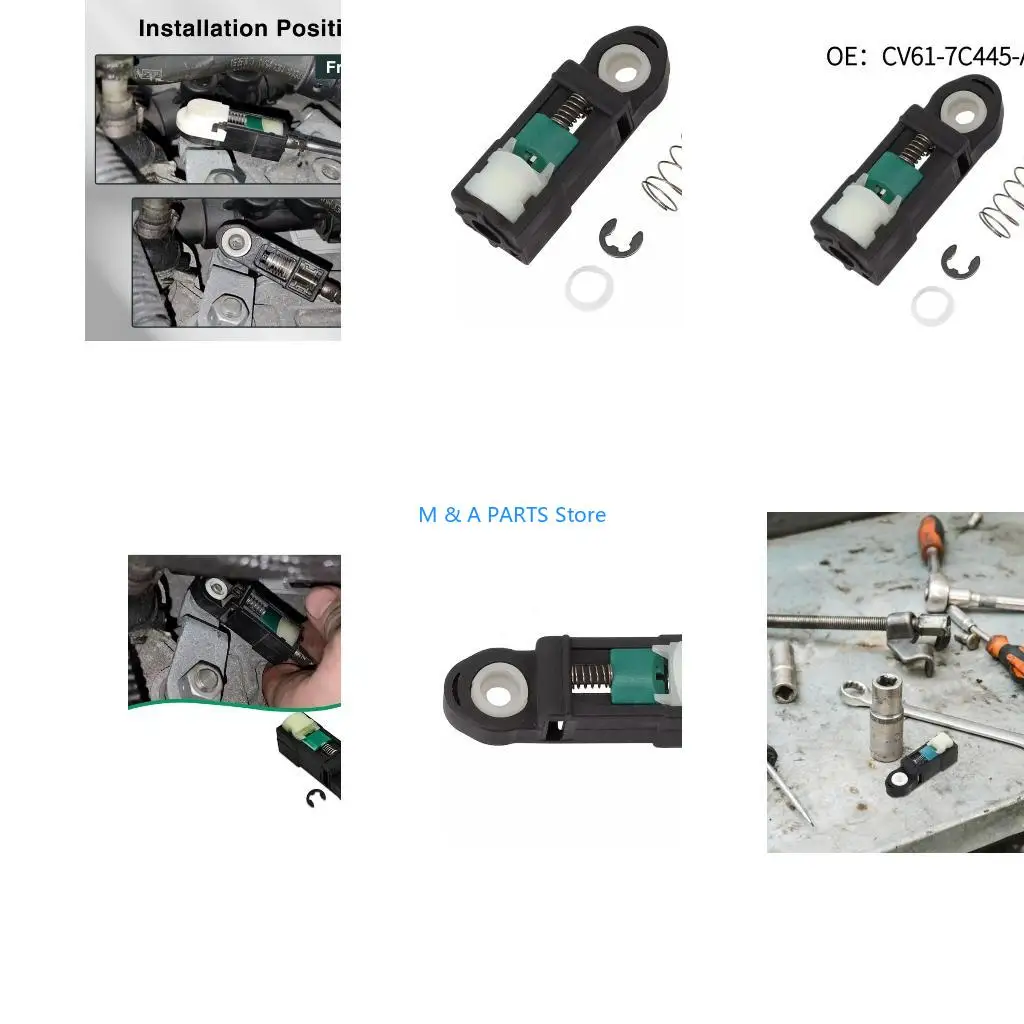 

U1JF Automatic Selector Shaft Manual Transmission Cable Connector End Car Repair Accessories CV617C445AA
