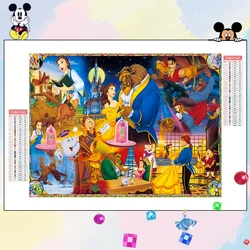 Disney Diamond Painting Mickey Mouse Full Round Square Diamond Mosaic Cartoon Craft Kit Home Decor Gift