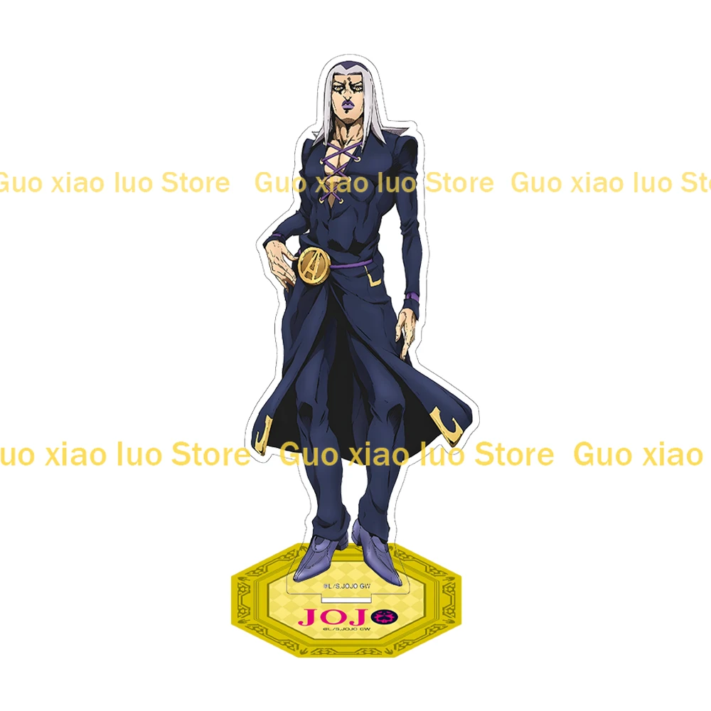 Pannacotta Fugo Narancia Ghirga Guido Mista Leone Abbacchio Bruno Bucciarati Giorno Giovanna Mista Giorno Acrylic Stand Decor