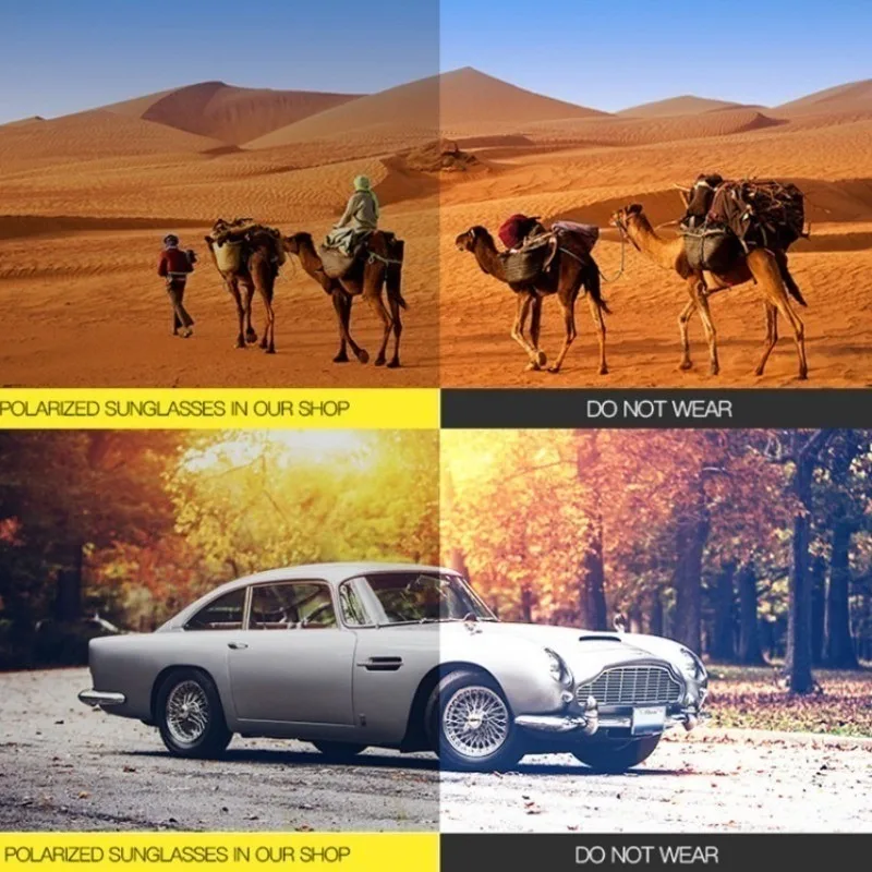 نظارات شمسية للقيادة للرجال نظارات شمسية مستقطبة أصلية مضادة للأشعة فوق البنفسجية لصيد الأسماك #4