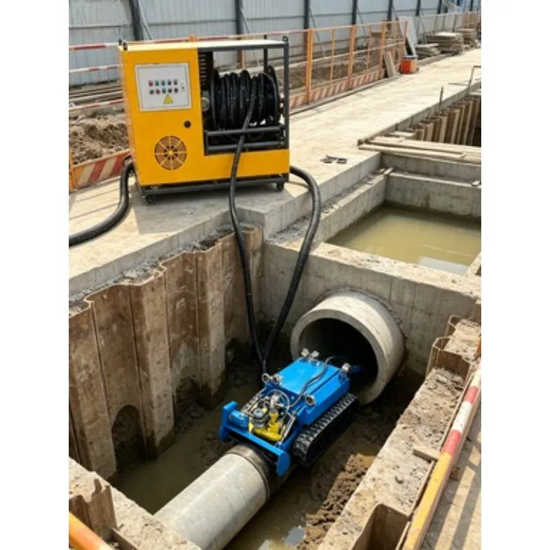 Industrial Dredging Robot / Underwater Dredger Easy Maintenance & Versatile Use for Sludge, Sand, Dredging Projects