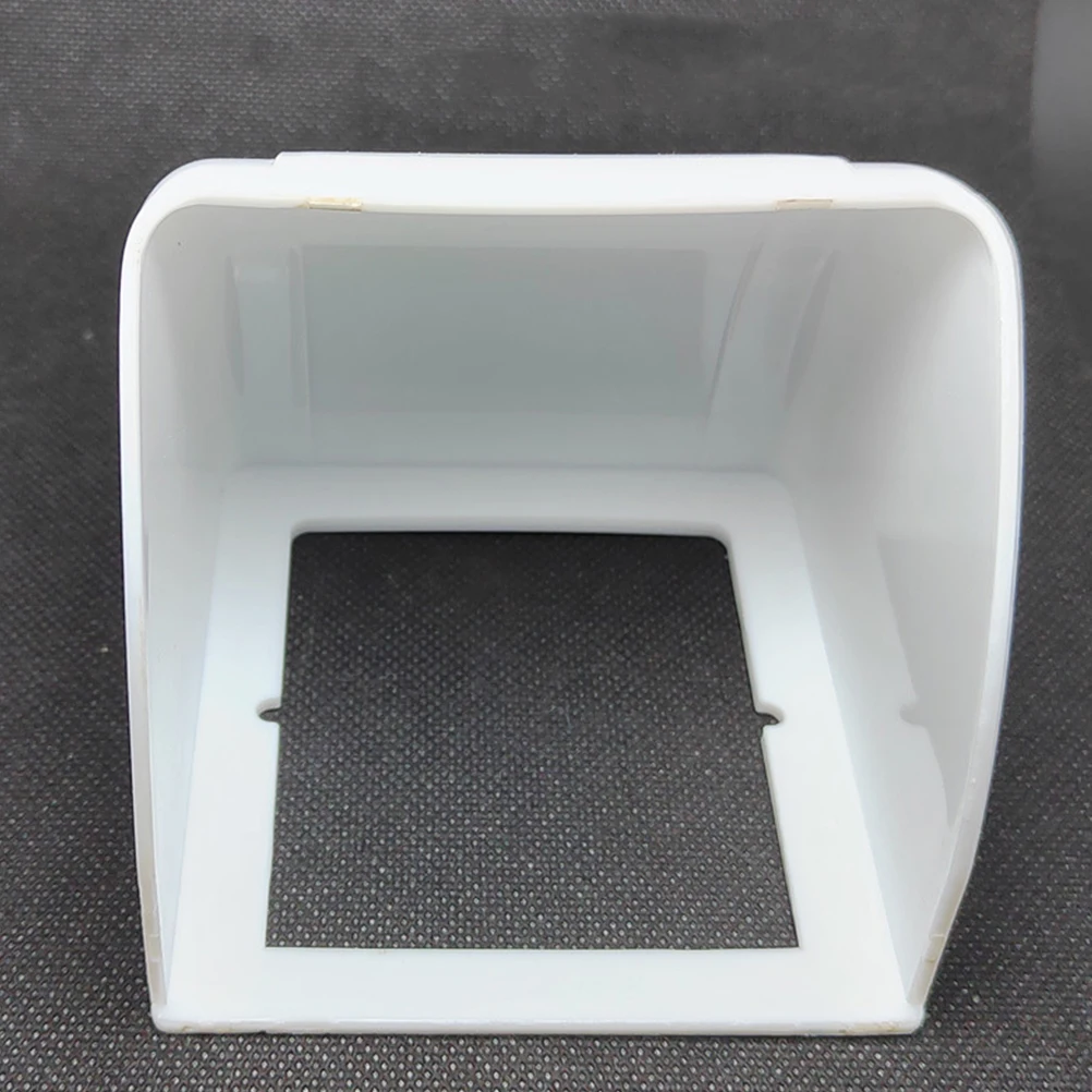 

Charging Pile Rain Cover Weatherproof Doorbell Chime Protection White Outdoor Protector