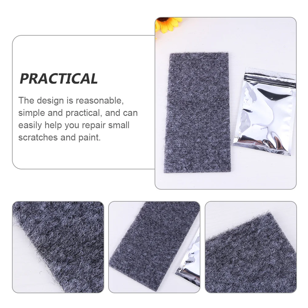 4 قطع قماش مفيد لإصلاح الخدوش مصنوع بحرفية ممتازة وملمس جيد ومتانة وقت طويل للسيارات
