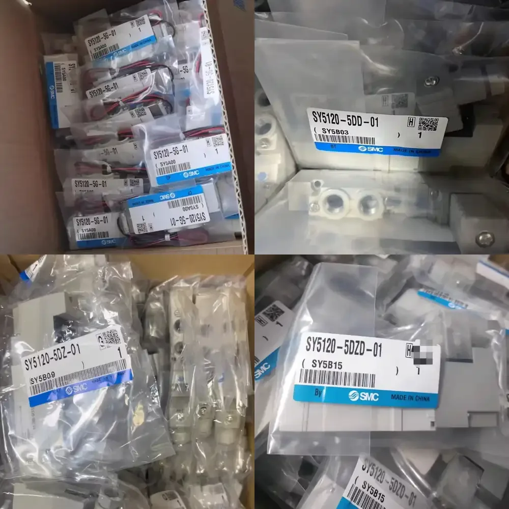 

SMC Original 5 Port Solenoid Valve SY5120-5GD-C6/5GD-C8/5GZ-01/5LZ-C8/5LZD-C4/5LZD-C6/5LZE-01 Pneumatic Solenoid Valve