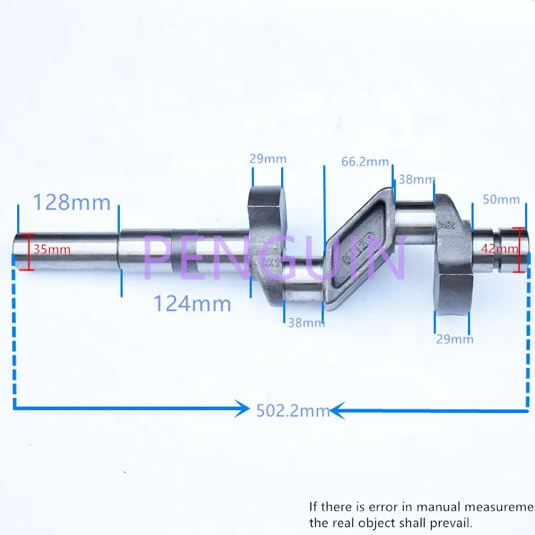 Hot Selling Refrigeration Compressor Spare Parts Copelan D4SH D4SL D4DH Crankshaft 998-0723-05 For Sale