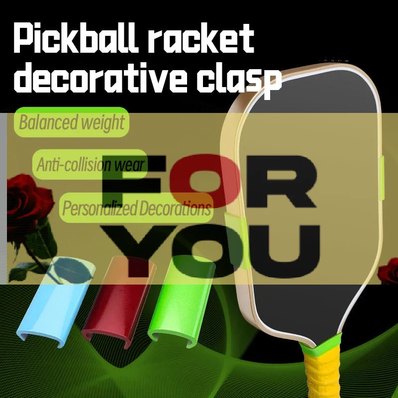 【OD】Pickleball Paddle Edge Weight Clips For Better Contro Suitable For 16mm Thick Racket Pickleball Paddle Weight Balancer/Adder