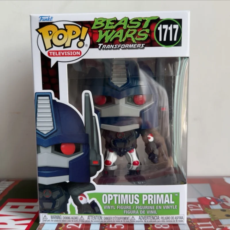 

Beast Wars Funko Pop Blackarachnia Megatron (Tyrannosaurus Rex) Optimus Primal Rhinox Фигурки Игрушки для мальчиков Подарок Коллекционные