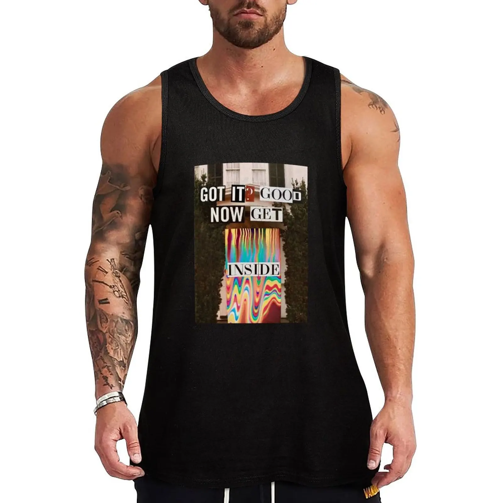 Got it Good Now Get Inside Tank Top Japanese t-shirt clothing men