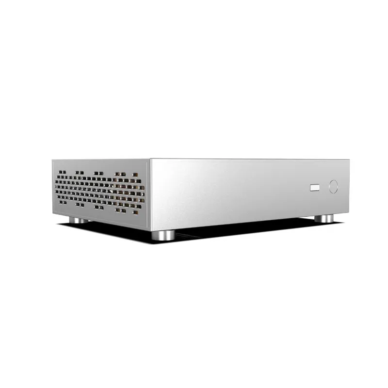 DC-RLY V3 3.16L Mini ITX Chassis DC-ATX Pico PSU Soft Router NAS HTPC Compact Silent Embedded Network Server Case