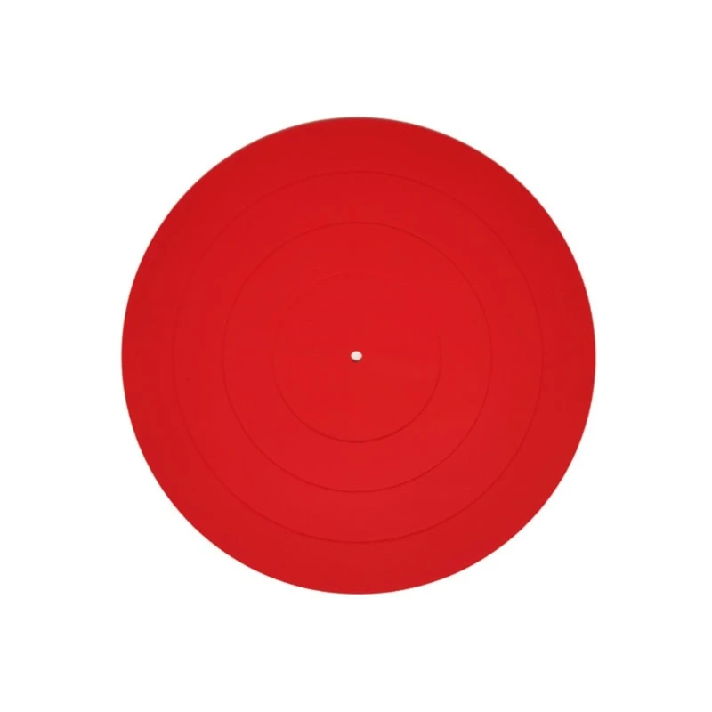 2022 جديد المضادة للاهتزاز وسادة مطاطية LP Antislip حصيرة ل فونوغراف القرص الدوار مسجل فينيل