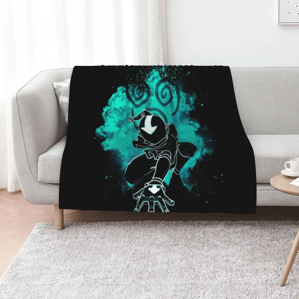 

Soul of the Airbender Throw Blanket For Sofa Thin Heavy For Decorative Sofa Bed covers Blankets