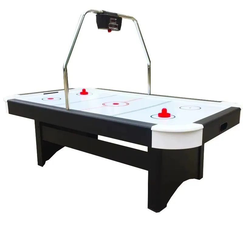 Best-selling classic medium-density fiberboard high-quality 7-foot air hockey with electronic scorekeeper