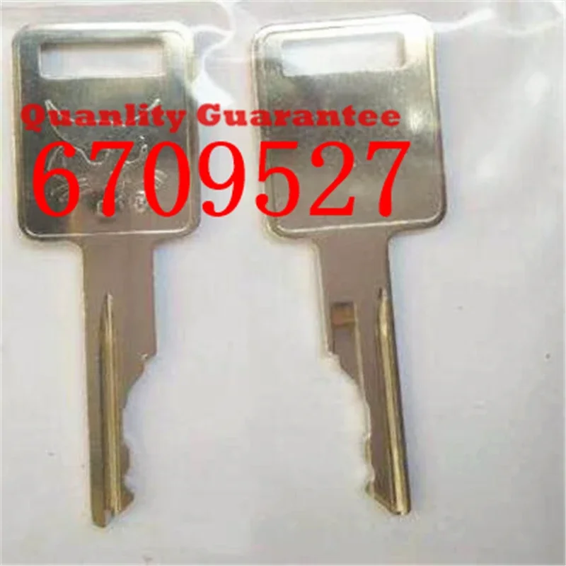 4pcs 6709527 Key For BOBCAT Skid-Steer Track Loader Mini Excavator S220 S250 S330A300 T250 T320 Skid Steer Loader 2026 Years As
